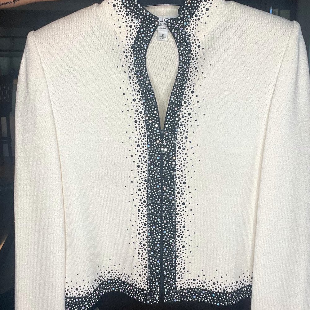 St. John Evening by Marie Gray White Jacket